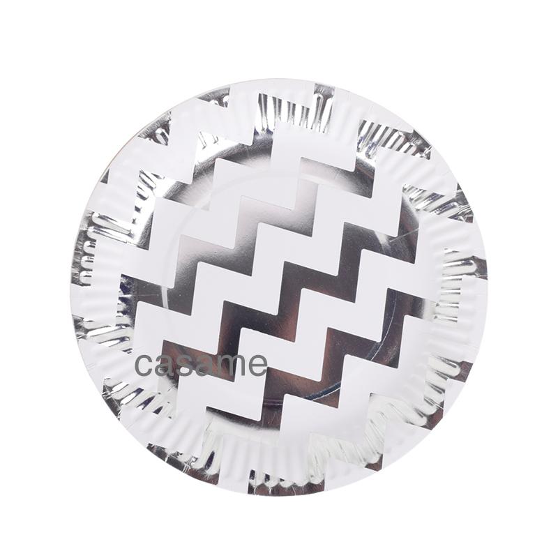 10 шт. в 1 партии. Наборы одноразовой посуды в розовую синюю полоску и горошек. Бумажные стаканчики, тарелки, трубочки, вилки. Одноразовые наборы. Украшения для свадьбы, дня рождения и вечеринки.