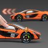 1:24 P1 GTR Суперкар Сплав Металл Литье под Давлением Модель Автомобиля Звук и Свет Высокая Симуляция Модель Транспортного Средства Подарки