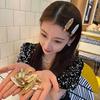 Acetate Make Up Hair Clips Korean Fashion Gold White Glitter Hair Pin Headwear Girls Women Hair Accessories