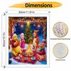 Disney Oil Paint Art Painting Kit Christmas Friends Home Wall Decor
