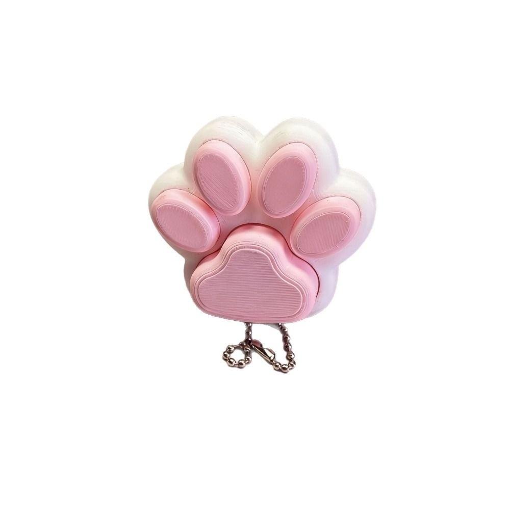 Relief Stress Cat Paw Press Toy Cat's Paw Shape Bag Charm Funny Pinch Toy Gift Giving