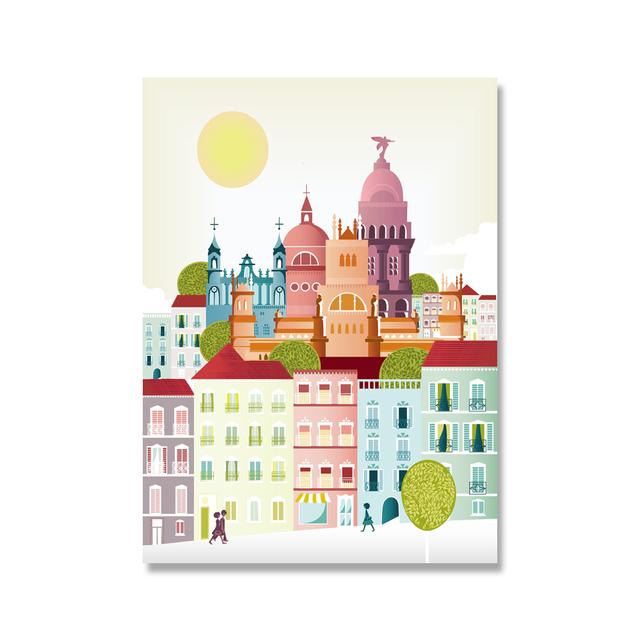Nordic Vintage Travel City Poster New Orleans Amsterdam Landscape Painting Art Canvas San Francisco Wall Pictures Home Decor No Frame
