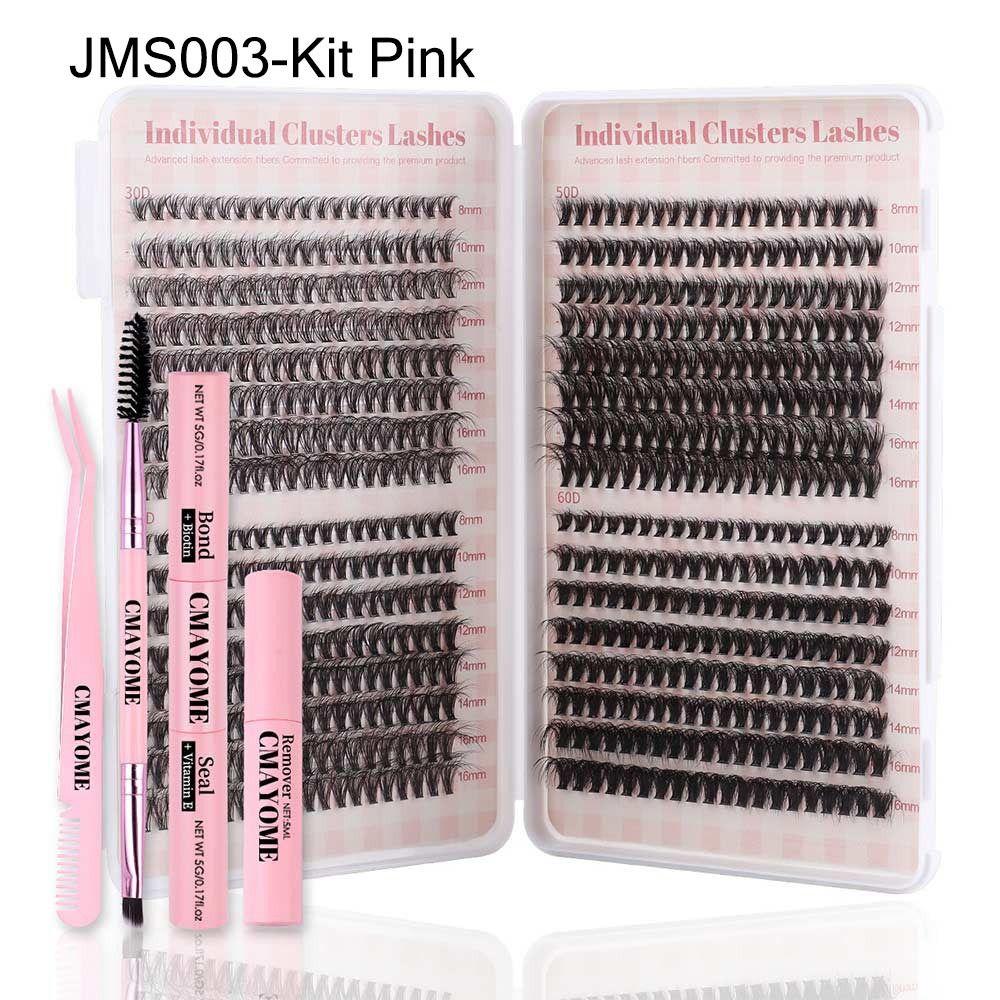 551 шт. набор для наращивания ресниц «сделай сам», индивидуальный комплект для начинающих