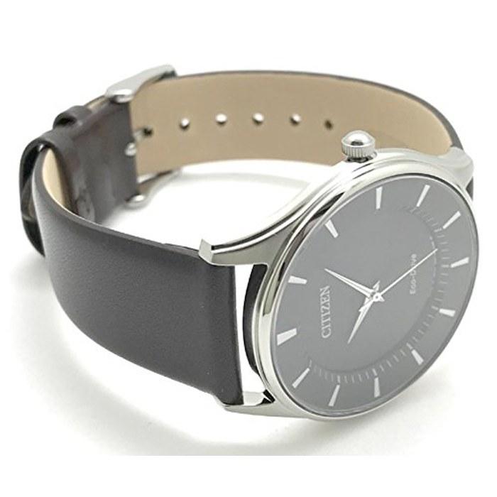 Citizen Мужские тонкие часы Eco-Drive BJ6480-51E/DBR Черные