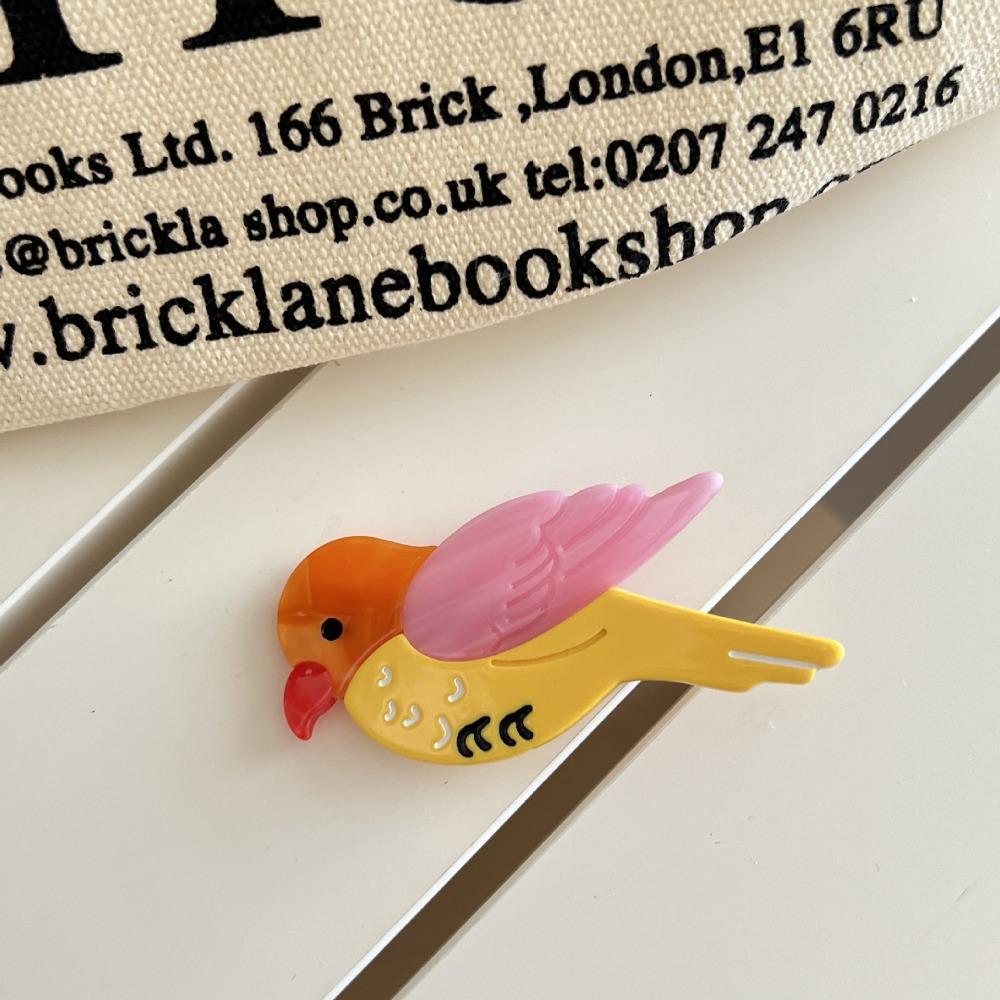 Vegetable Cartoon Animals Hair Clip Barrette Tulip Duckbill Clip Streetwear