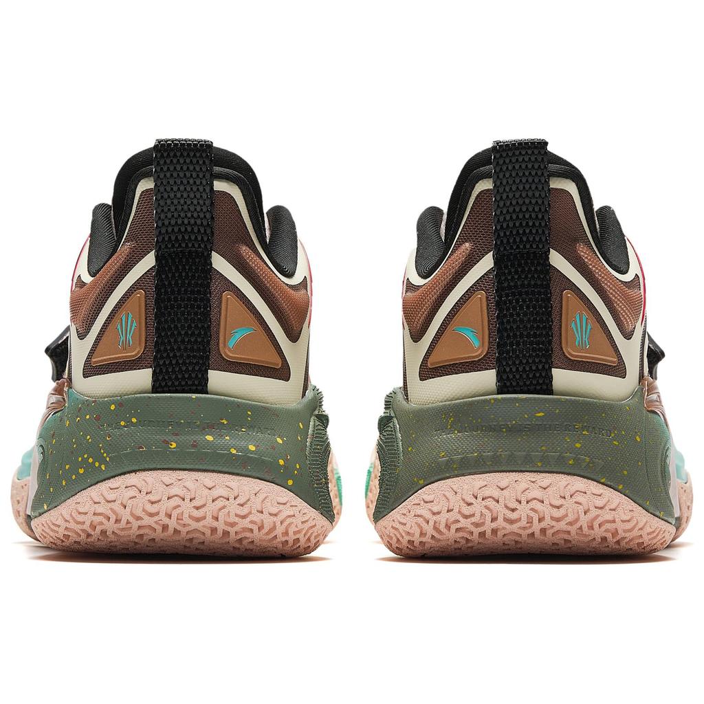 Anta Kai 1 Embroidery Men Sneakers Beige Off-White Blue 112521113S-1