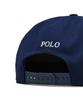 Кепка-бейсболка с высоким тульей из твила POLO RALPH LAUREN - Темно-синий