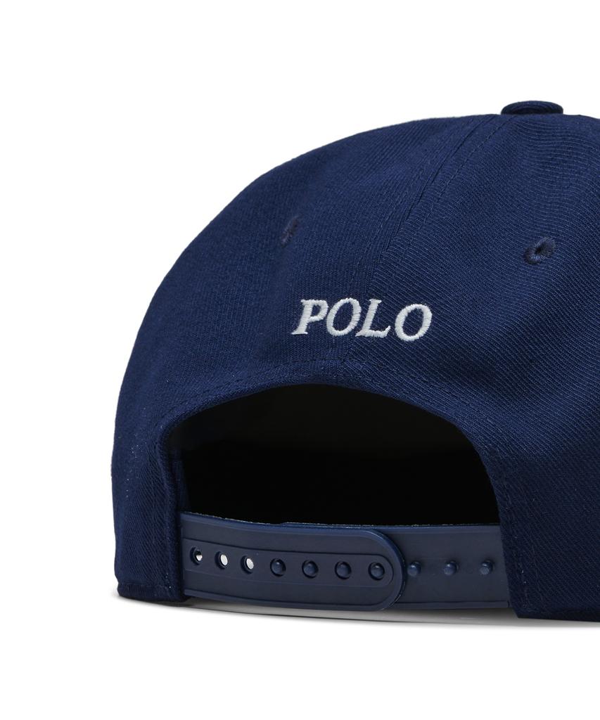 Кепка-бейсболка с высоким тульей из твила POLO RALPH LAUREN - Темно-синий