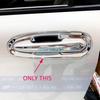 For -2024 Toyota Sienna Chrome Door Handle Surrounds Protector Accessories
