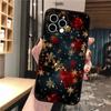 Рождественский чехол для телефона iPhone 15 14 Pro Max 13 12 11 Pro Max XSMax XR 12 13 mini 14 Plus