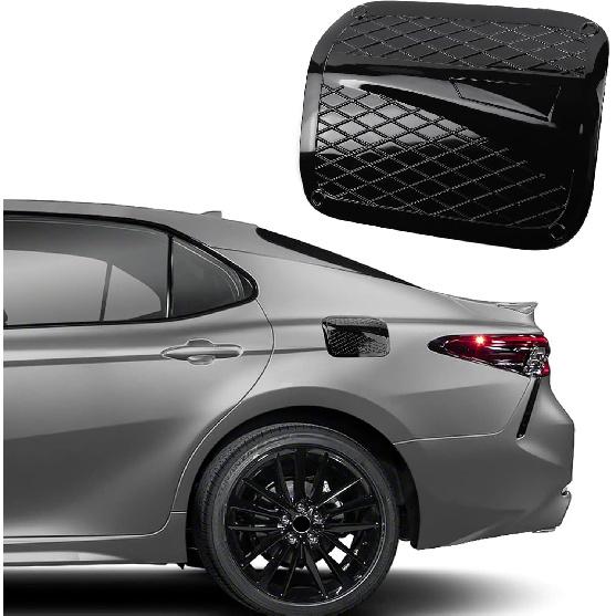 CKE For 8Th Gen Camry Compatible With Toyota Camry 2024 2018 Accessories Car Fuel Tank Cover Trim Oil Gas Cap Exterior Decoration Sticker