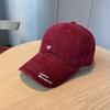 American Baseball Cap For Women, Small Face, Deep Top, Wide Curved Brim, Sun Protection, Sunshade, Soft Top Cap For Men