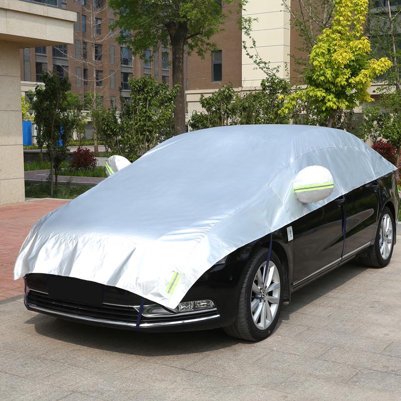 Автомобильный передний солнцезащитный козырек с теплоизоляцией, полузащитный козырек для зонта