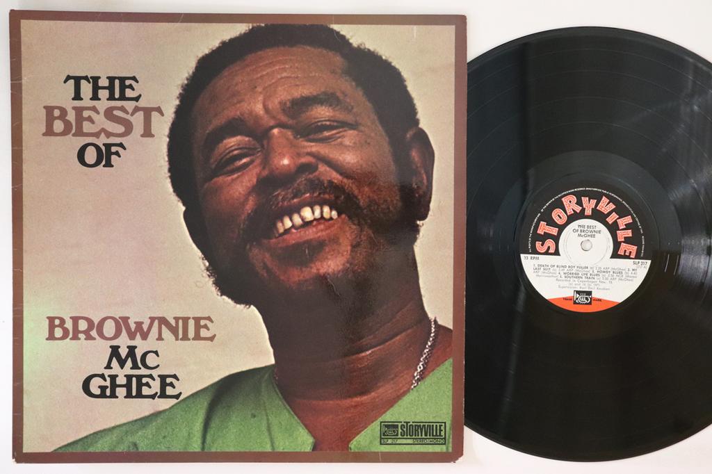 LP Record BROWNIE MCGHEE - Best Of Brownie Mcghee SLP217 STORYVILLE Denmark Blues Used