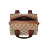 Gucci Logo Detachable Shoulder Strap Canvas Tote Bag Mini Unisex tote bags Beige 859975-FAFWX-9870