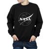 NASA Классический монохромный свитшот с логотипом-эмблемой для мальчиков