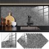 Cross-Border Imitation Marble Tile Self-Adhesive Sticker for DIY Home Decor