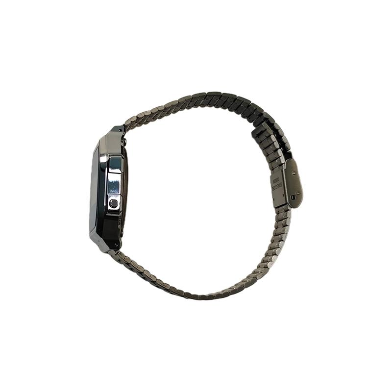 Casio Индивидуальные часы, модифицированная серия, желтое зеркало, серебристый пластиковый корпус, водозащита для жизни, модный тренд A168WEM-2, модифицированные-Серебристые A168WEM-2