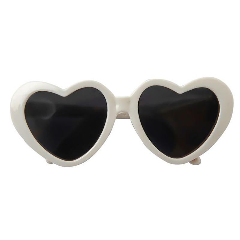Dog Pet Glasses Cute Pet Christmas Funny Glasses Heart-shaped Cat Sunglasses Pet Supplies