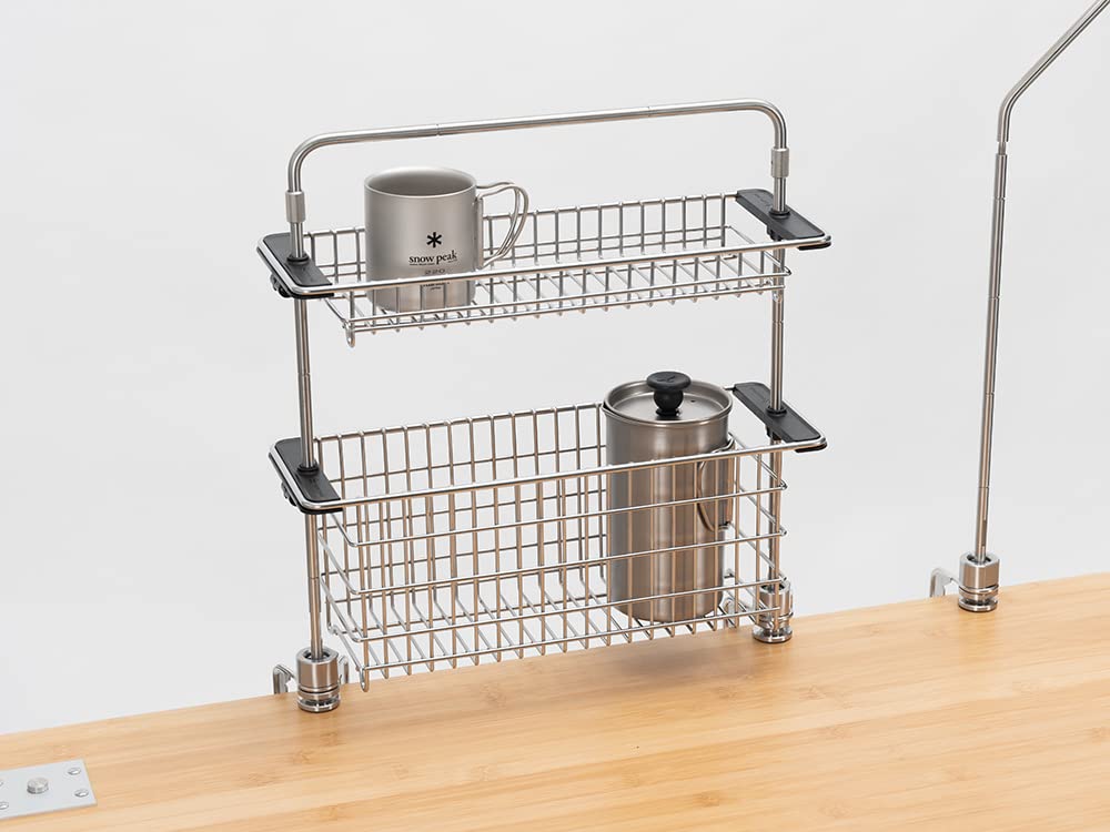 Snow Peak IGT Стойка Сетчатый Лоток Половина Блока Глубокий Кемпинг На Открытом Воздухе CK-226