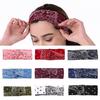 Women's Print Headband Hair Wrap Twisted Paisley Twisted Stretchable Bandana