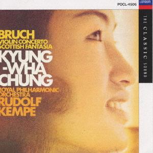 CD CHUNG KYUNGWHA Bruch Violin Concerto No. 1 Scotti POCL4506 Universal Music 1998 Japan ObiClassical Used