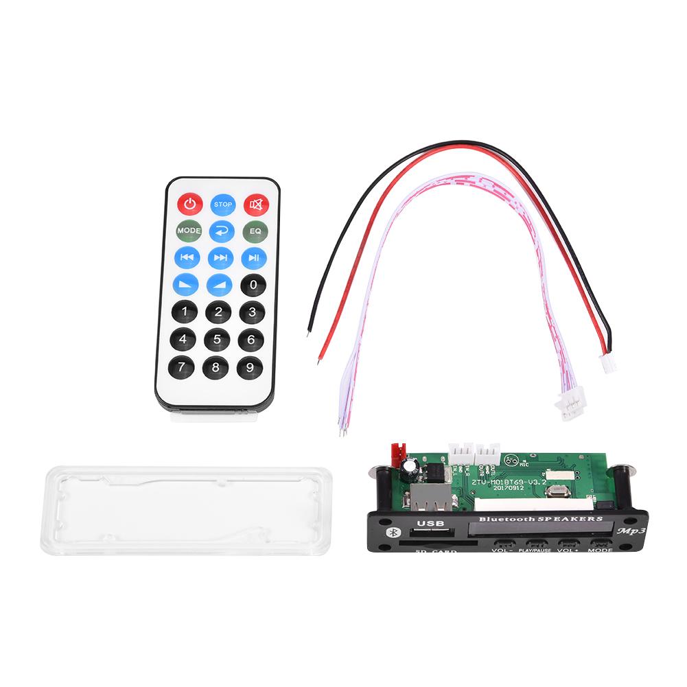 Плата декодера MP3 WMA или беспроводной модуль Bluetooth USB SD FM-радио