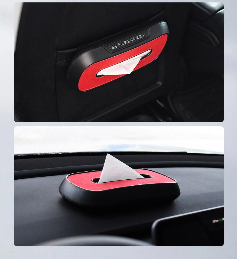 Tesla Model 3/Y/X/S Car Tissue Box - Car Interior Accessory
