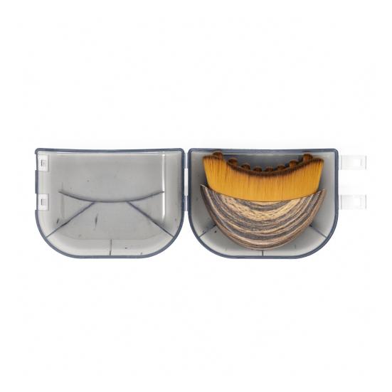 Многофункциональная щетка для лица с мягкой щетиной для контурирования линии подбородка и уменьшения отечности