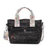 Fashionable sweet texture denim crossbody bag women's new ribbon trendy casual durable commuter shoulder bag