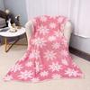 Soft Fleece Blanket Christmas Holiday Cozy Throw Heavyweight Sherpa Lined Nap 127x152cm