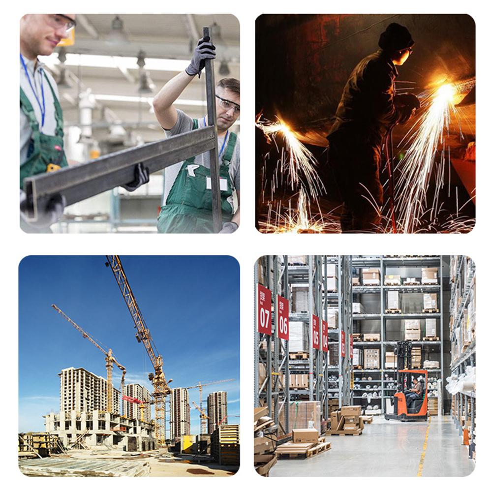 Сварочные перчатки, термостойкие перчатки из коровьей кожи, защита рук в сварочной печи, гриле