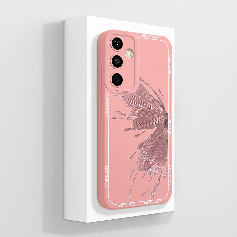 Мягкие чехлы для Samsung A55 C55 M55 A35 M35 F14 F15 Shell Pretty Sunflowers Golden Lotus Тонкий силиконовый легкий защитный корпус для Samsung Capas