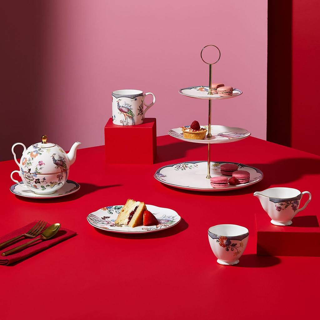 [Officially Imported] Wedgwood Wanderlust Fortune Plate, 21cm, Wedding Gift, 1069351