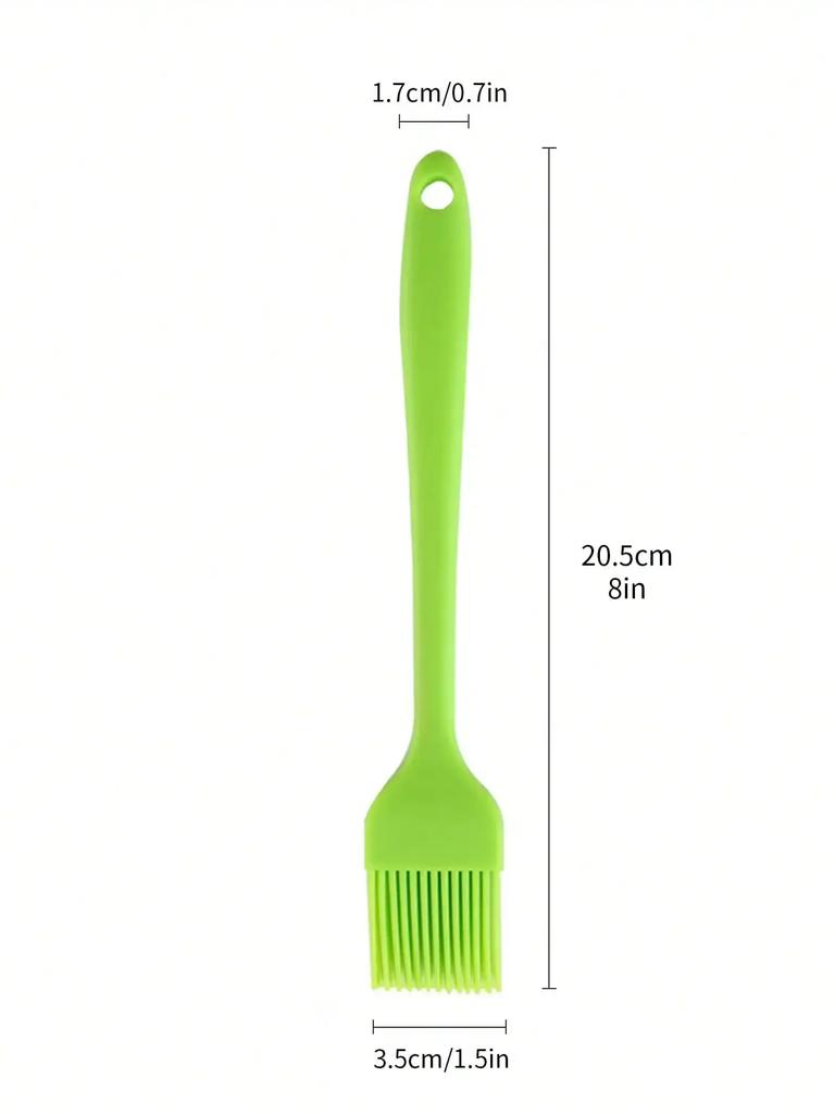 Leeseph Silicone Heat Resistant Marinading Meat Grill Basting Pastry Brush for Oil Butter Sauce Sausages Desserts Barbecue BBQ