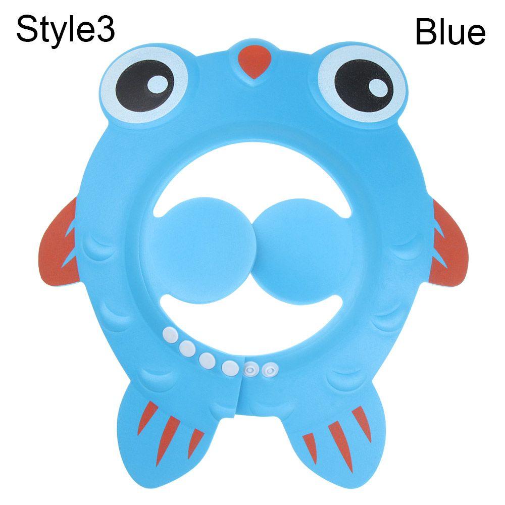 Child Kids Waterproof Portable Adjustable Bath Visor Shampoo Hat Wash Hair Shield Baby Shower Caps