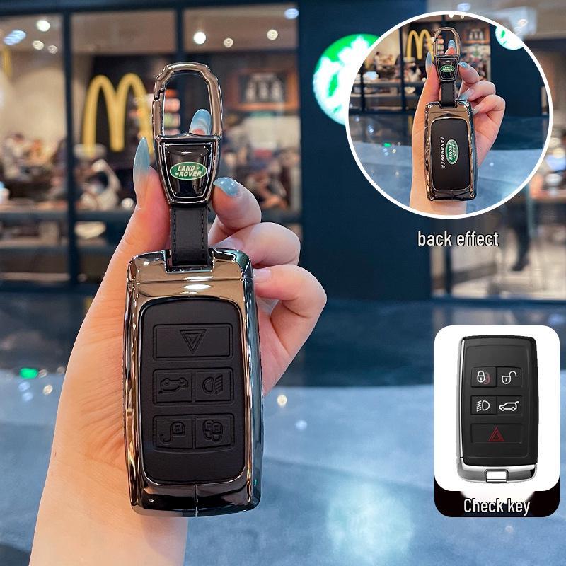 Чехол для ключа Land Rover Evoque L: Подходит для моделей Discovery 6, Range Rover Sport 5, Defender 110, Freelander и Xingmai.