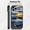 Classic Old Model Car D-Deville  Phone Case For iPhone17,16,15,14,13,12 Plus,Max Soft Silicone Black Cover