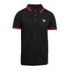 Polo Sherman Colorful Embroidered Logo with Silver Buttons Men