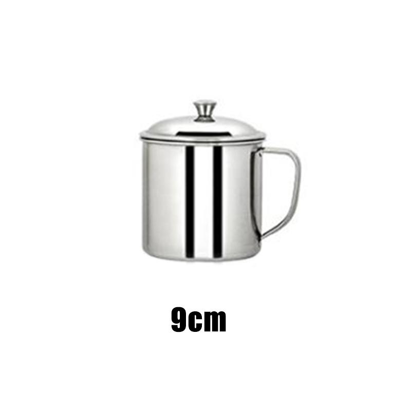 Stainless Steel Water Milk Coffee Tea Cup Camping Mug Home Travel Tumbler
