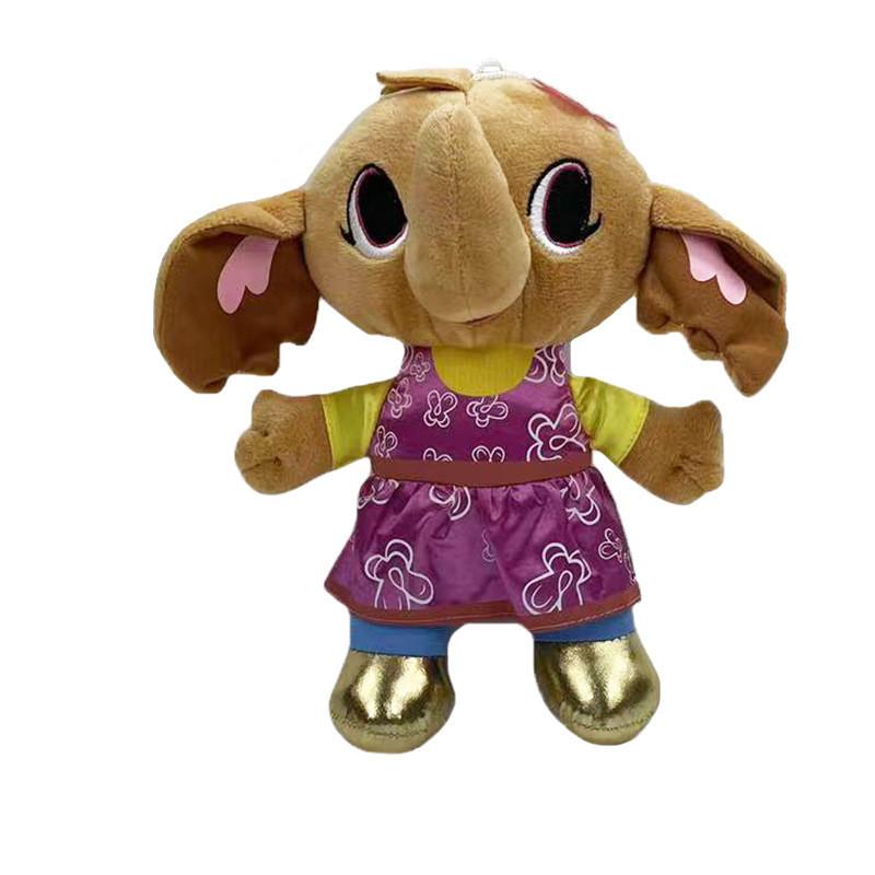 Fluffy Elephant Panda Ant Plush Toy For Kids Pp Cotton Filling