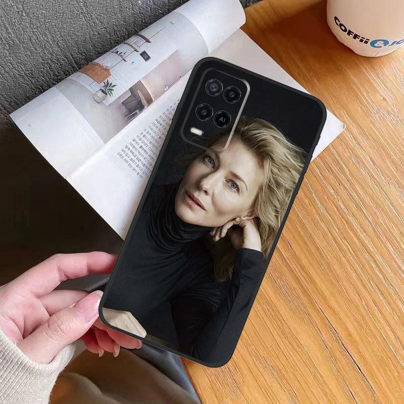 Cate Blanchett Cover Case For OPPO A78 A98 A58 A96 A76 A16 A17 A15 A5 A9 A74 A94 A52 A72 A53 A54 A57 S