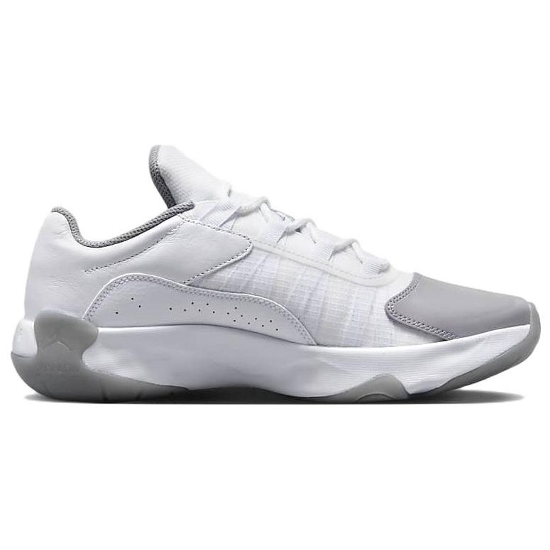 Air Jordan 11 CMFT Low White Cement Grey Женские кроссовки Черные DV2629-101