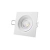 Spot LED Encastrable EDM - 5W - 380lm - 3200K - Cadre Blanc - 31656