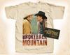 Футболка Brokeback Mountain V1 Винтажная Натуральный цвет Мужская футболка Цифровая печать DTG РАЗМЕРЫ S M L XL 2XL 3XL 4XL 5XL