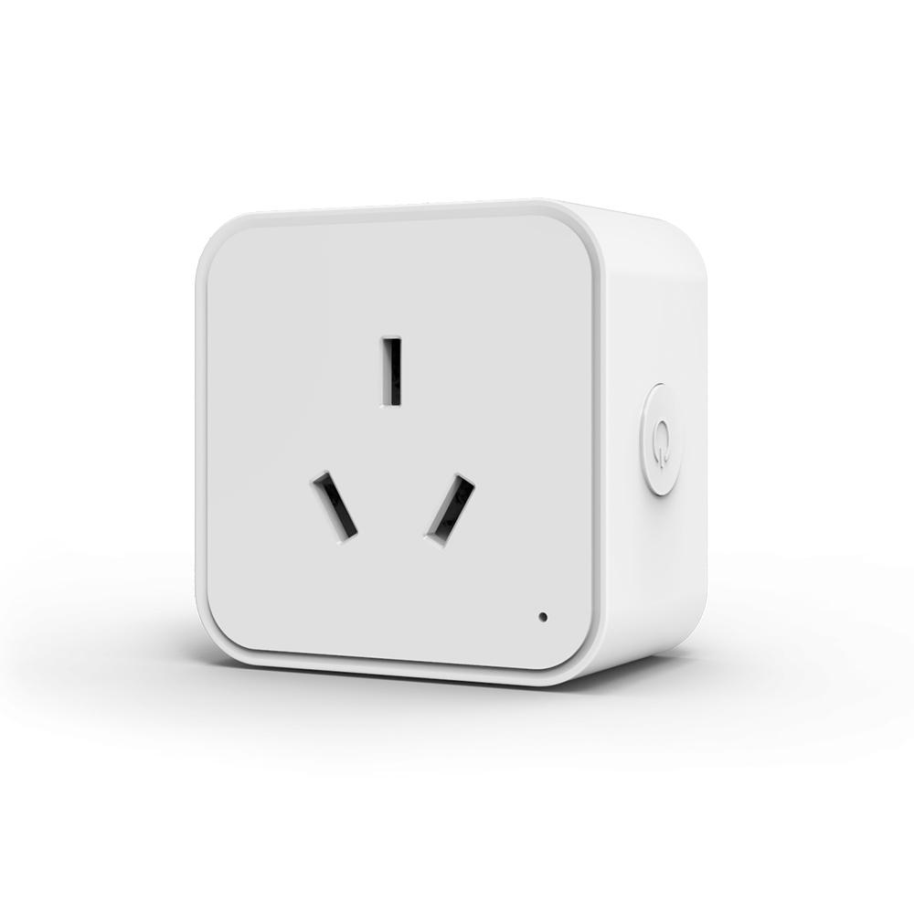 Sixwgh Zigbee Smart Socket Au Plug Адаптер Tuya Smart Life Приложение Беспроводное управление Тайминг Функция мониторинга мощности Aleax Outlet