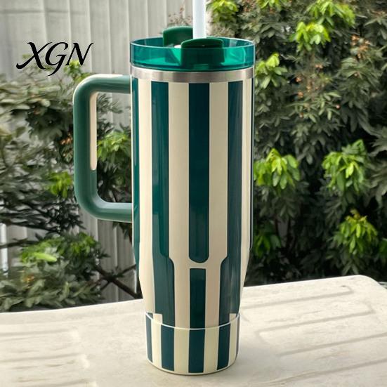 Durable Silicone Boot for Ice Cups Striped Cup Cover, Elastic Protective Sleeve, Waterproof Non Slip Easy Clean Sleeve Commuting Protector, Base Cover