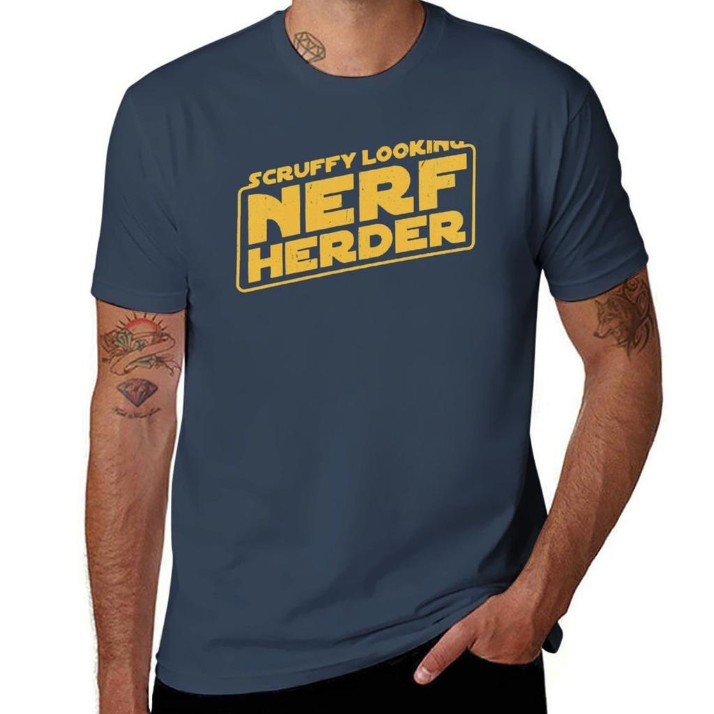 Scruffy Looking Nerf Herder Tshirt Plus Size Loose Short Sleeve Top