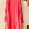 2023 Summer Women Midi Long Cardigan Jacket Casual Pocket Ir