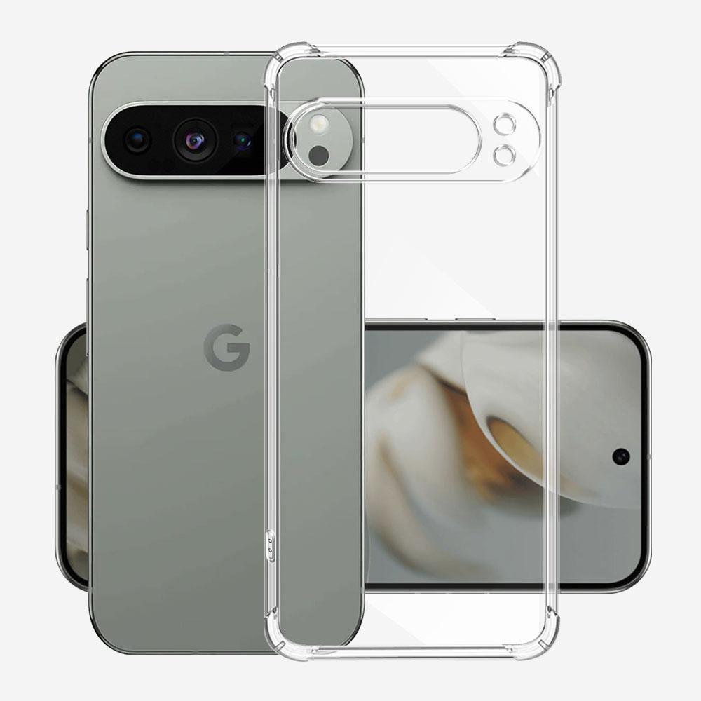 Для Google Pixel 10 Pro Чехол Прозрачный Силиконовый Мягкий Чехол для Телефона Для Google Pixel 10 Pro XL Funda Прозрачный Ударопрочный Чехол-Подушка